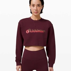 Lululemon Lunar New Year ‘All Yours’ Cropped Crew